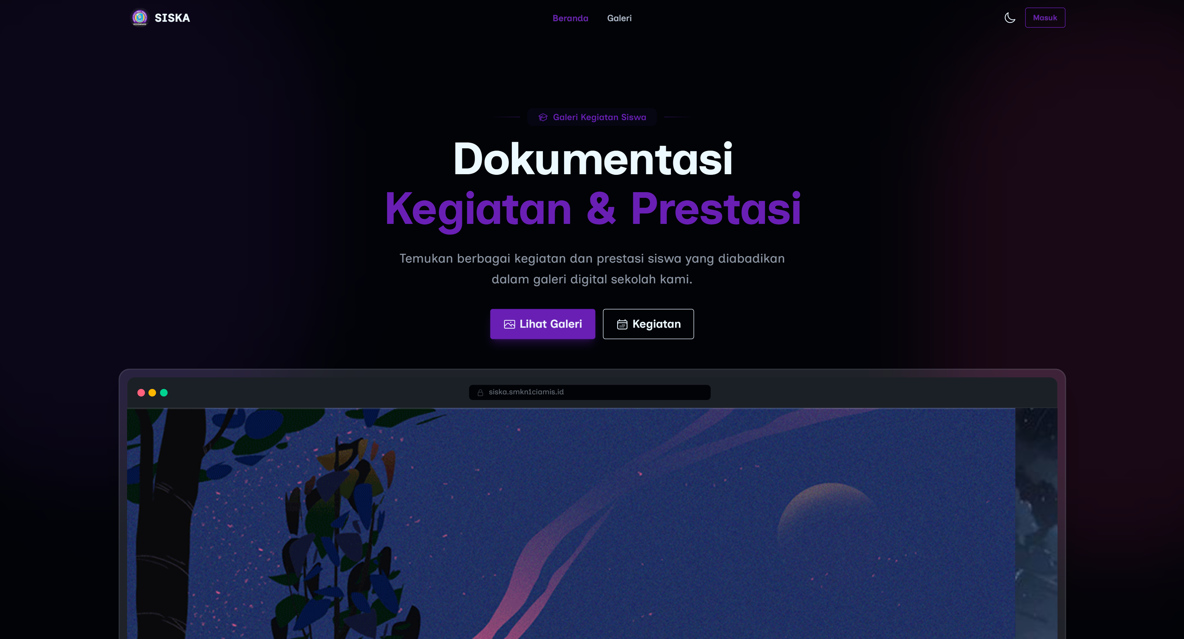 Siska (Sistem Informasi Ketertiban Siswa) preview