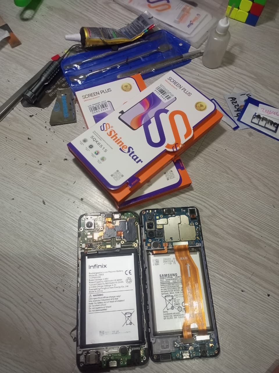 Sebelum Ganti LCD
